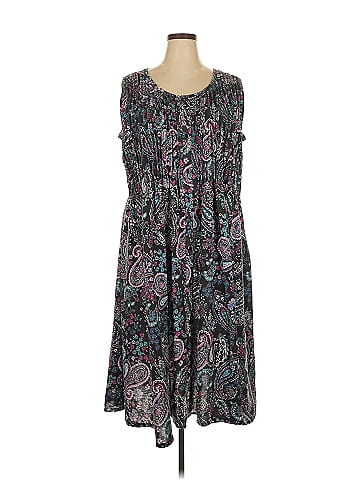 Woman Within Casual Dress (view 1)