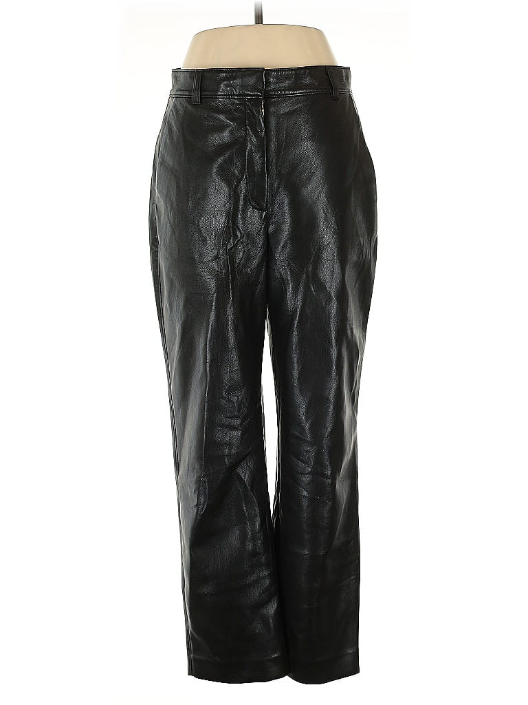 Pre-owned Babaton Casual Pants In Black