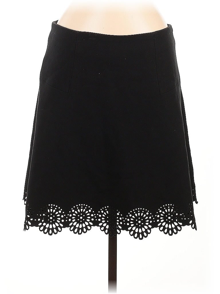 Pre-owned Ann Taylor Loft Casual Skirt In Black