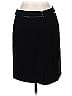 Amanda + Chelsea Solid Black Casual Skirt Size 8 - photo 2