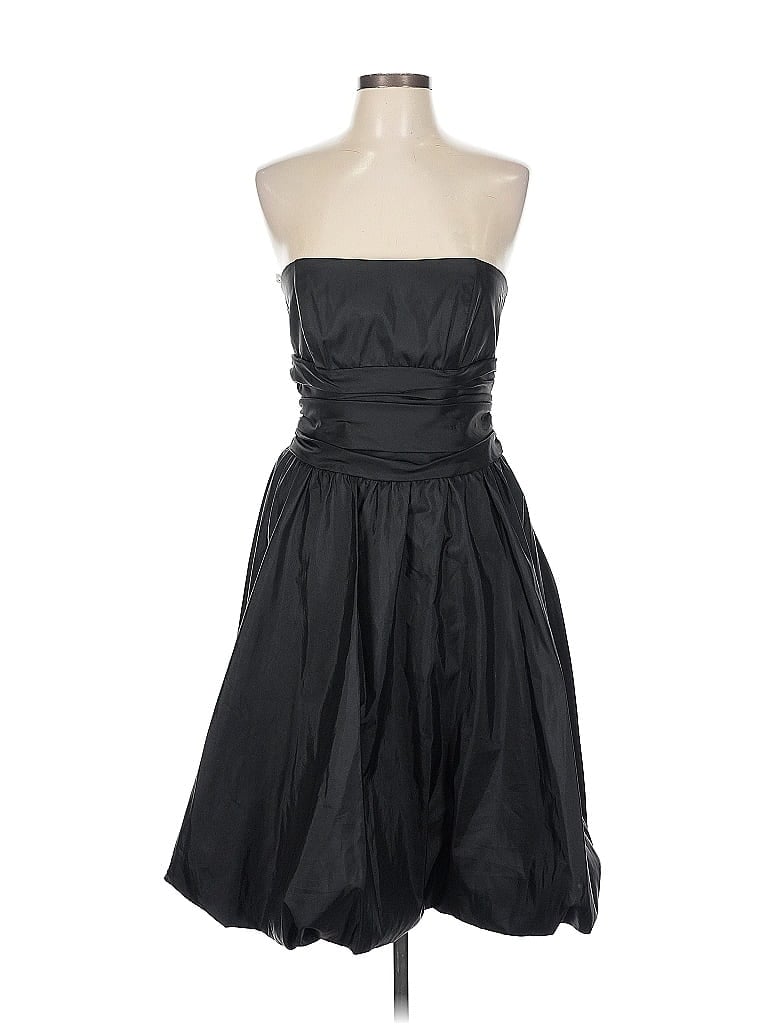 Pre-owned David's Bridal Cocktail Dress In Black