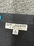St. John Solid Black Casual Skirt Size 6 - photo 3