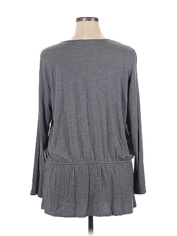 Jones New York Signature Long Sleeve Top (view 2)