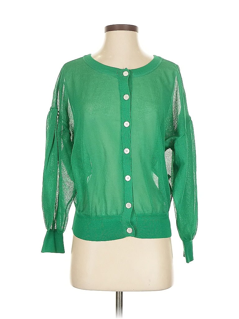 Click to view more detailed imagery on our partner's website Pre-owned American Cardigan Sweater In Green