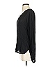 Tibi 100% Viscose Rayon Black Long Sleeve Blouse Size S - photo 5