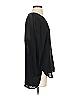 Tibi 100% Viscose Rayon Black Long Sleeve Blouse Size S - photo 4