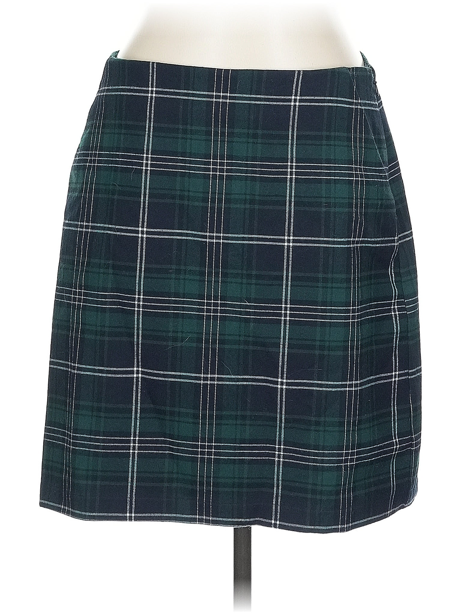 Ann Taylor LOFT Green Casual Skirt Size 10