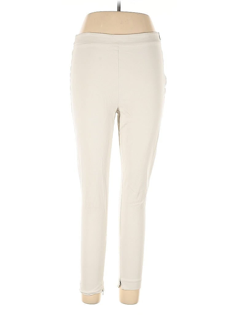 Pre-owned Ann Taylor Active Pants In White