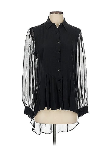Elizabeth and James 3/4 Sleeve Blouse (view 1)
