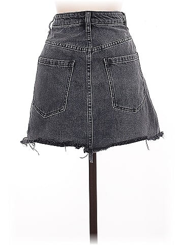 We the Free Denim Skirt (view 2)