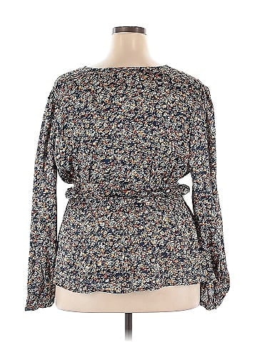 CaralynMirand X The Drop Long Sleeve Blouse (view 2)