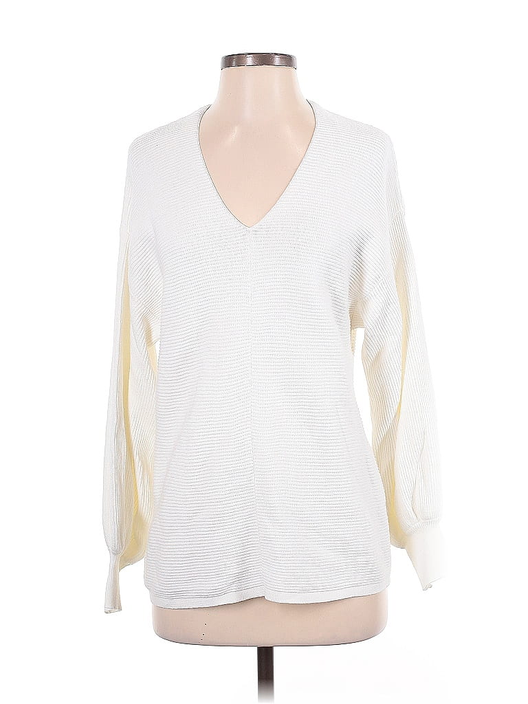 Click to view more detailed imagery on our partner's website Pre-owned 1.state Pullover Sweater In White