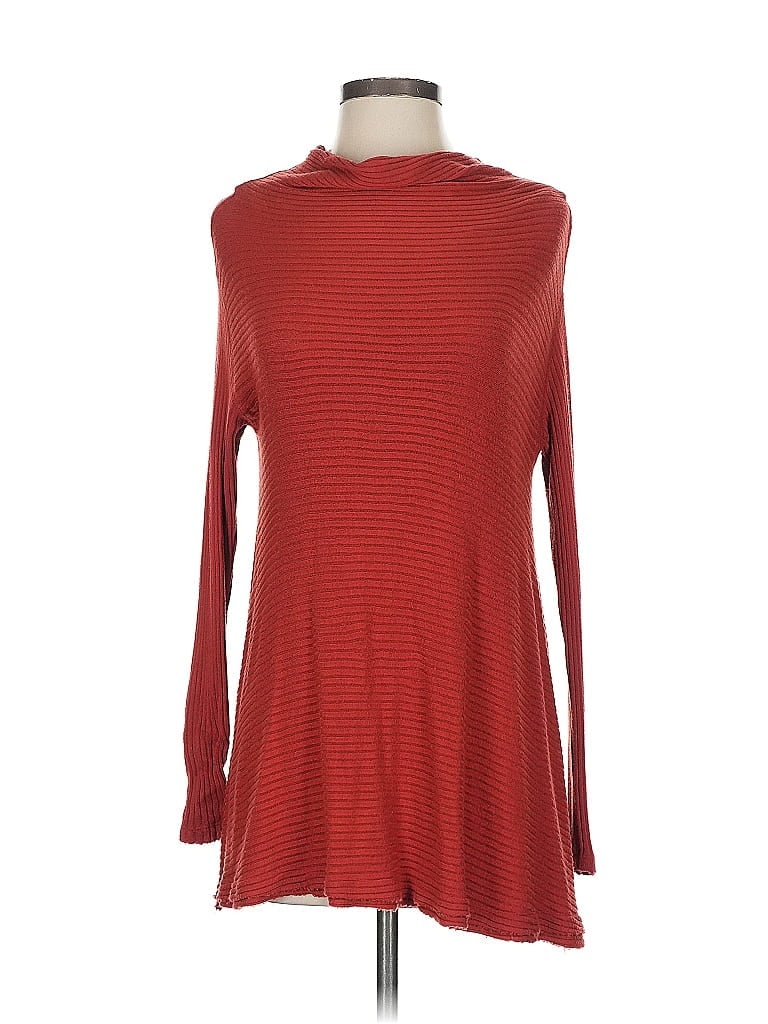 Pre-owned We The Free Turtleneck Sweater In Orange