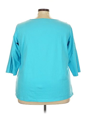 Bob Mackie 3/4 Sleeve Top (view 2)