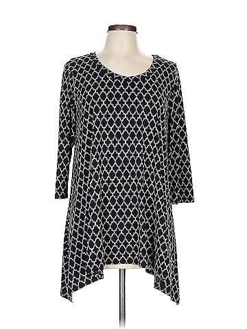 Honeyme 3/4 Sleeve Top (view 1)
