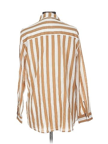 Studio 3/4 Sleeve Button-Down Shirt (view 2)