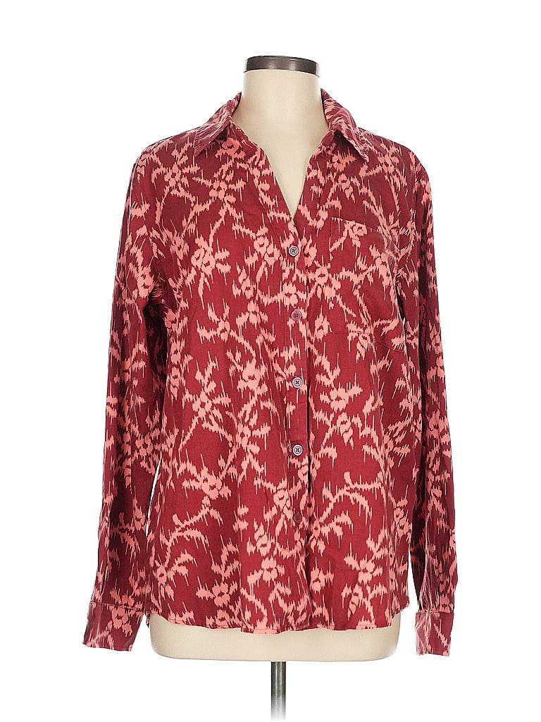 Knox Rose 3/4 Sleeve Blouse In Red