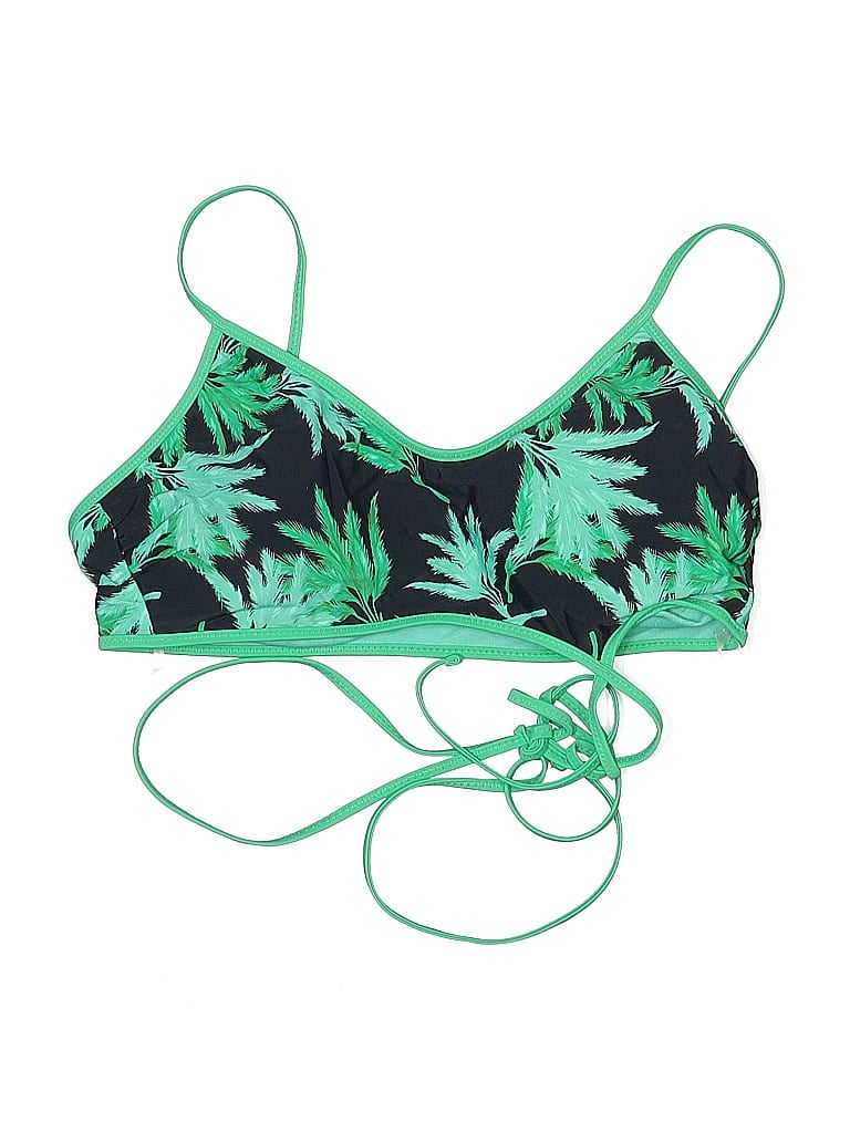 Fe Noel x Target Tropical Green Swimsuit Top Size L - photo 1