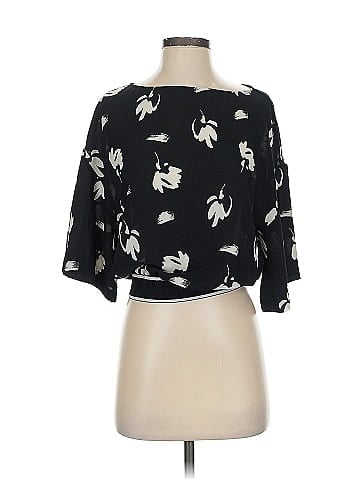 Armani Exchange 3/4 Sleeve Blouse (view 1)