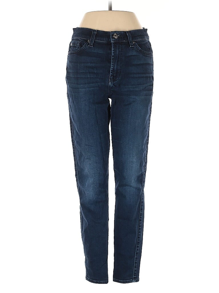 Pre-owned 7 For All Mankind Jeans In Blue