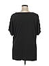 Style Black Short Sleeve Top Size 1X - photo 2