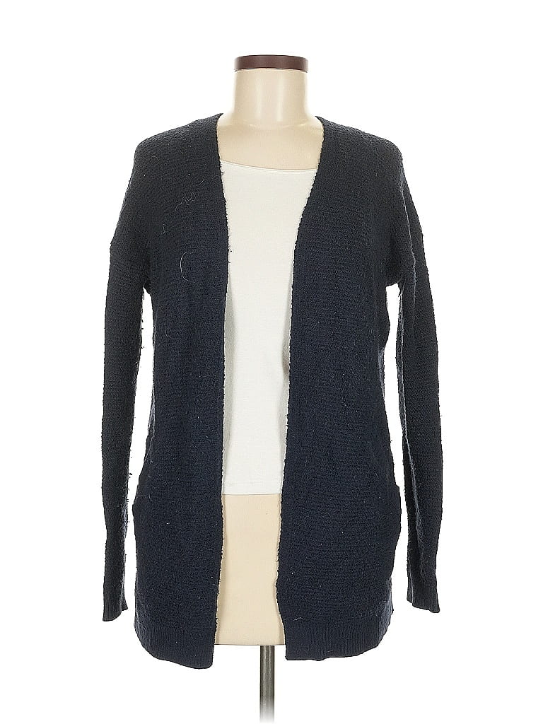 Pre-owned Ann Taylor Loft Cardigan Sweater In Blue