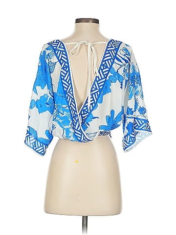 Jealous Tomato 3/4 Sleeve Blouse (view 2)