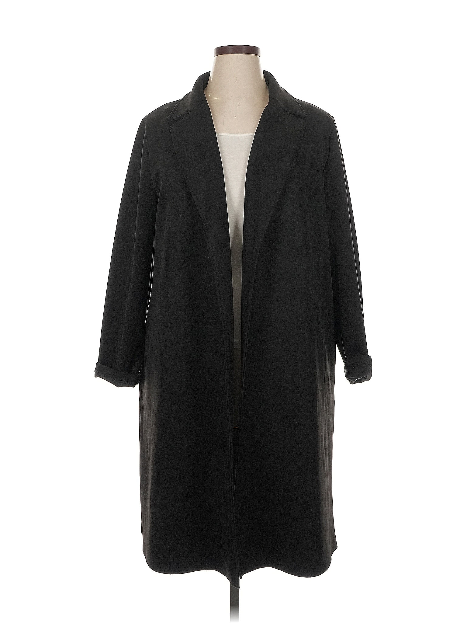 Zara Black Coat Size XL