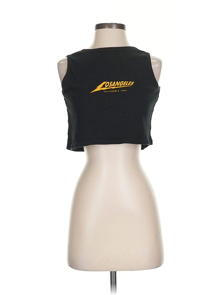Pre-owned John Galt Sleeveless T-shirt In Black