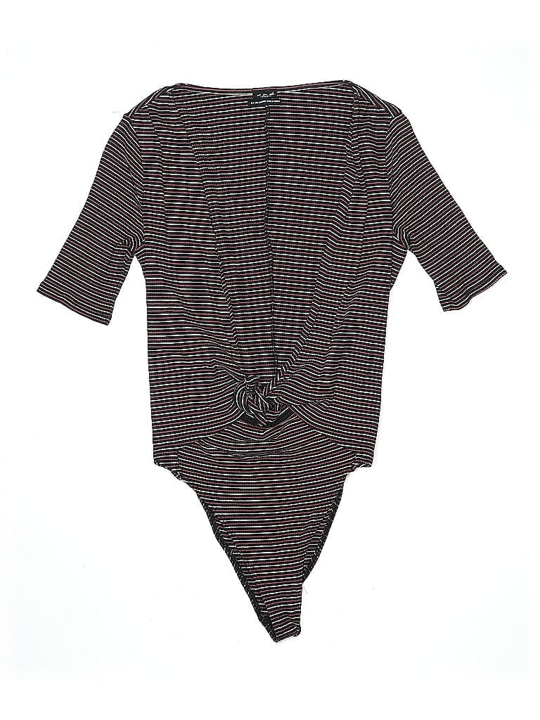 Pre-owned Out From Under Bodysuit In Black