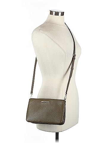 MICHAEL Michael Kors Leather Crossbody Bag (view 2)