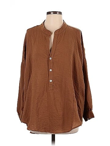 Mustard Seed 3/4 Sleeve Blouse (view 1)