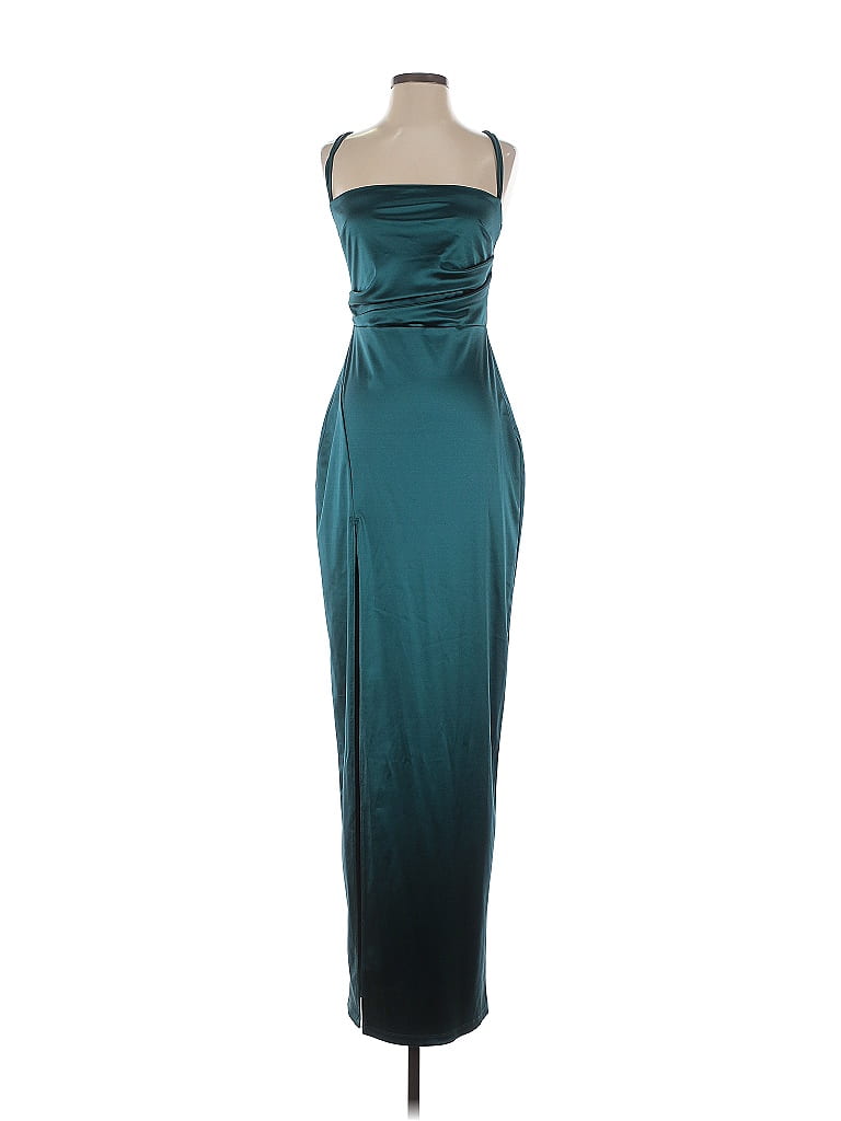 Windsor Teal Cocktail Dress Size M - photo 1