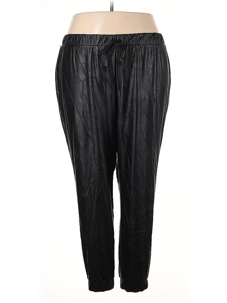 Click to view more detailed imagery on our partner's website Pre-owned Rue21 Faux Leather Pants In Black