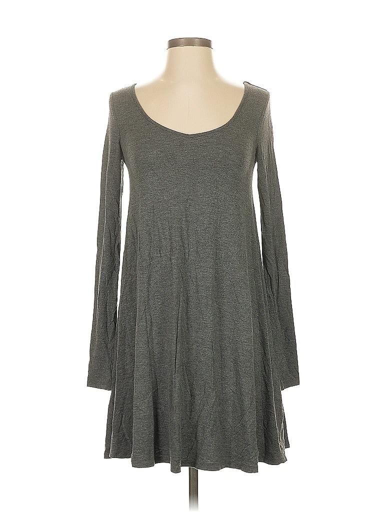 Garage Casual Dress In Gray