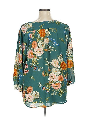 Fun2Fun 3/4 Sleeve Blouse (view 2)