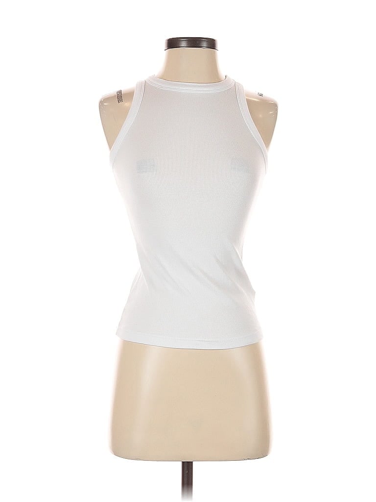 RACHEL ZOE TJX Pre-owned Tank Top White Halter Neckline Tops