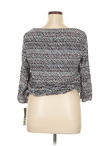 Daisy Fuentes 3/4 Sleeve Top (view 2)
