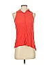 Splendid 100% Rayon Red Sleeveless Blouse Size XS - photo 1