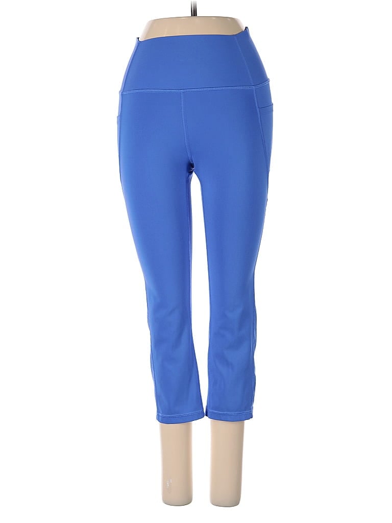 Pre-owned Gap Fit Active Pants In Blue