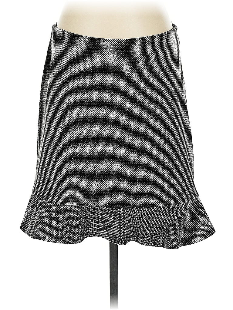 Pre-owned Ann Taylor Loft Casual Skirt In Gray
