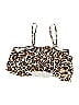 Unbranded Animal Print Brown Swimsuit Top Size M - photo 2