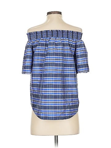 J.Crew Collection Short Sleeve Silk Top (view 2)