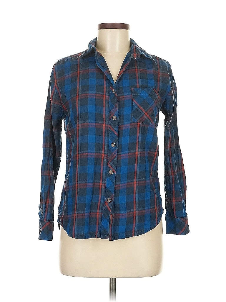 Click to view more detailed imagery on our partner's website Pre-owned Vacate The Label Long Sleeve Button Down Shirt In Blue