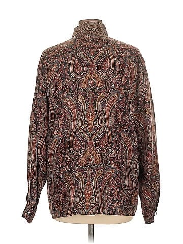 Mondi Long Sleeve Silk Top (view 2)
