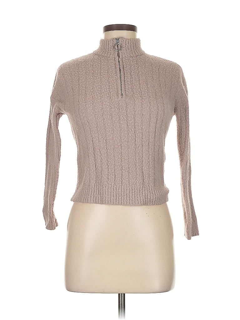 Pre-owned Love Ellie Turtleneck Sweater In Brown