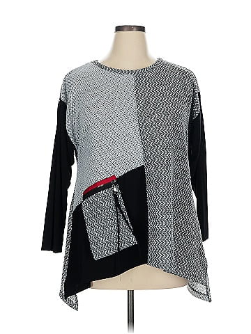 I.C. By Connie K 3/4 Sleeve Top (view 1)