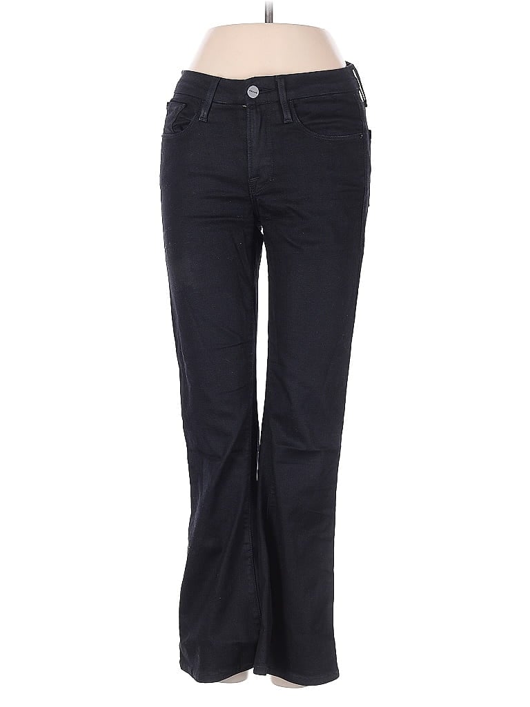 Pre-owned Frame Jeans In Black