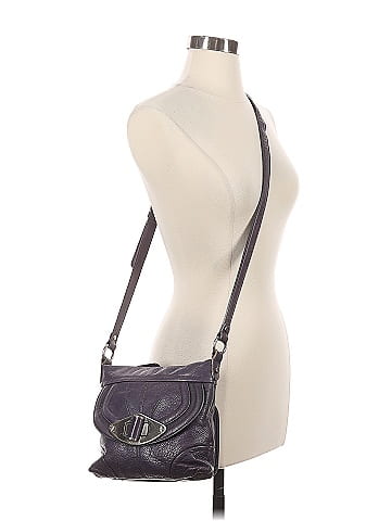 B Makowsky Leather Crossbody Bag (view 2)