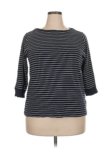 Jones New York Signature 3/4 Sleeve Top (view 1)